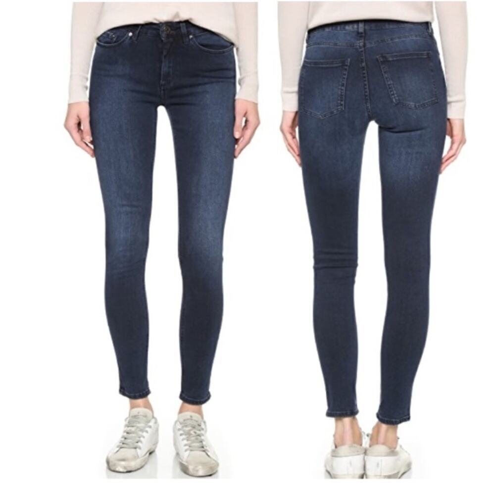 Acne Studios Skin 5 Deep Skinny Jeans Stretch Blue Denim Made in Italy Size 30